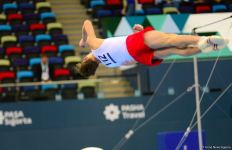 В Баку стартовал Международный турнир по мужской спортивной гимнастике AGF Junior Trophy (ФОТО)