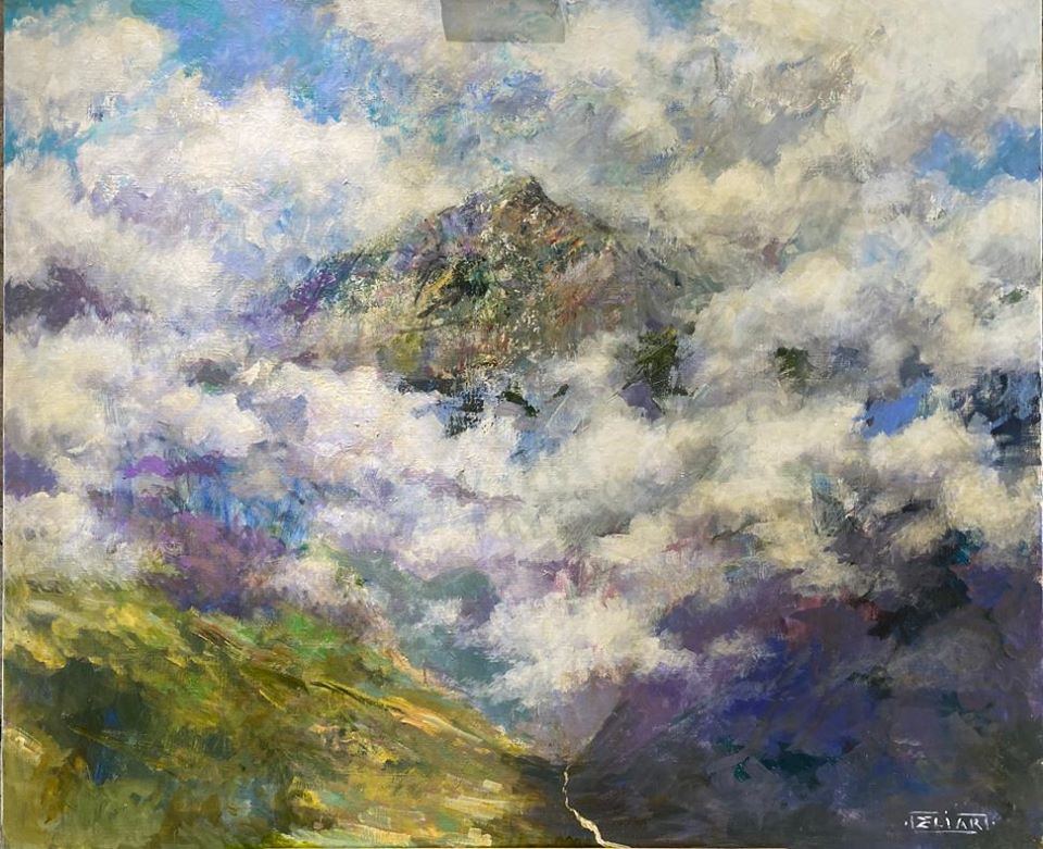 Art Zone среди заснеженных горных вершин Азербайджана (ФОТО)