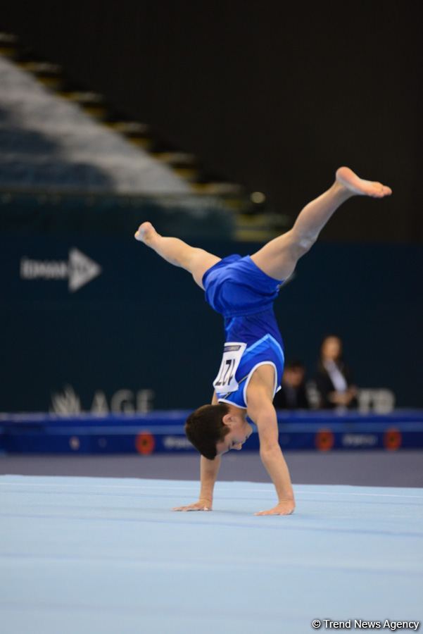 В Баку стартовал Международный турнир по мужской спортивной гимнастике AGF Junior Trophy (ФОТО)