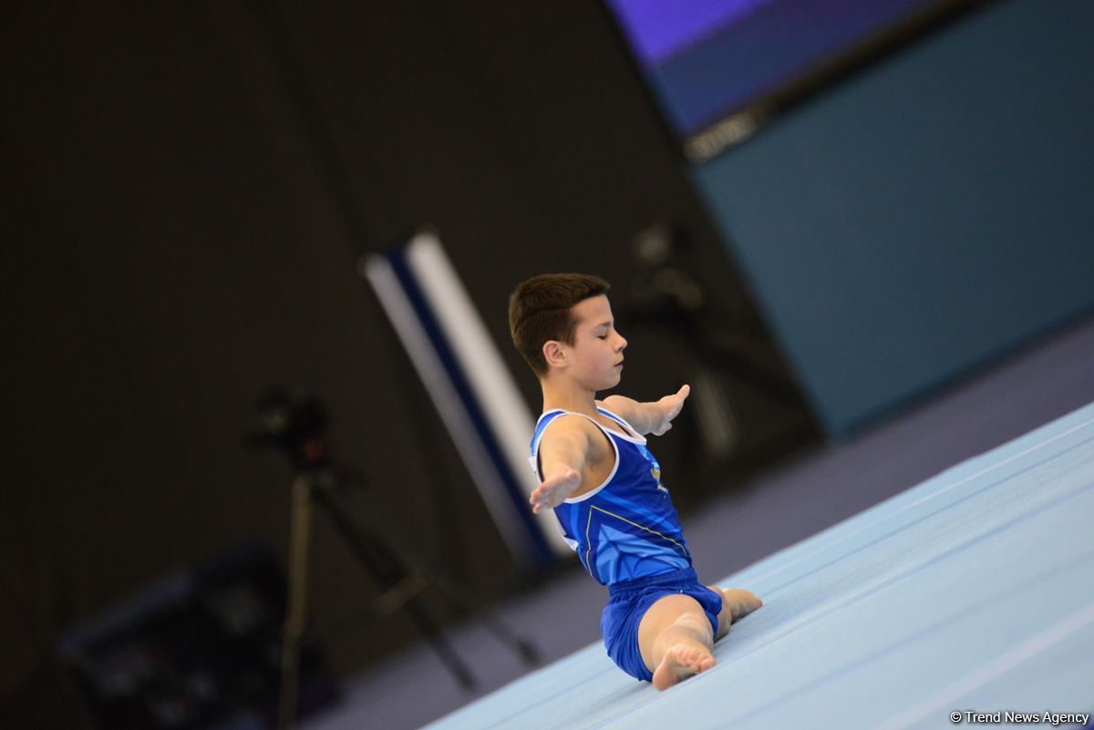 В Баку стартовал Международный турнир по мужской спортивной гимнастике AGF Junior Trophy (ФОТО)
