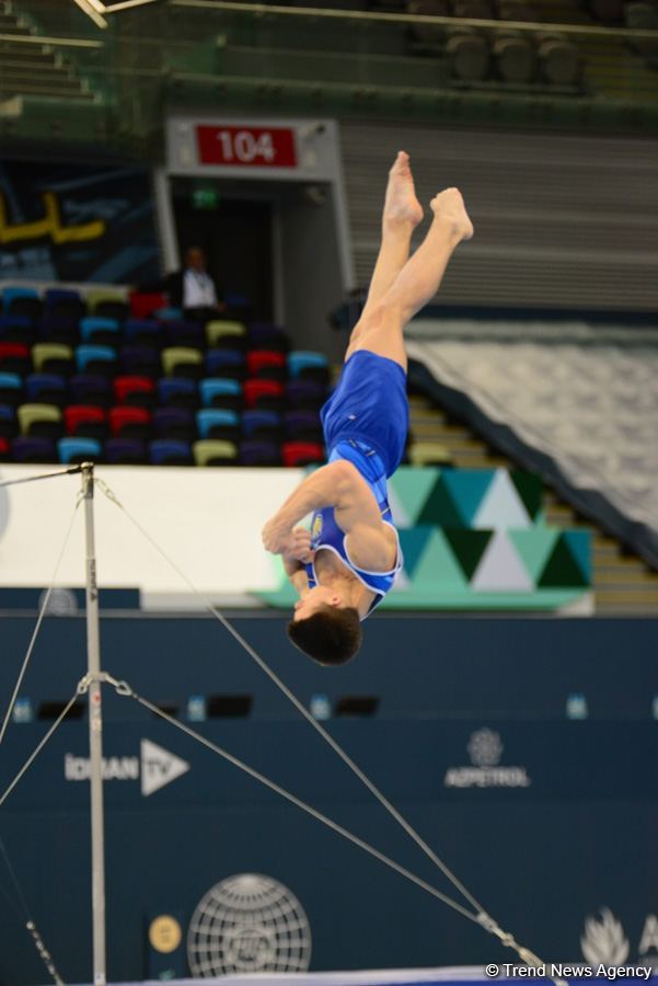 В Баку стартовал Международный турнир по мужской спортивной гимнастике AGF Junior Trophy (ФОТО)