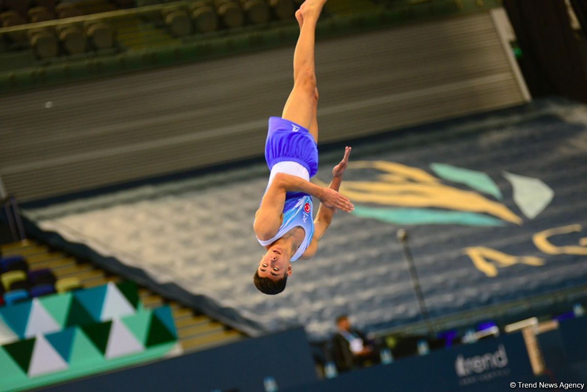 В Баку стартовал Международный турнир по мужской спортивной гимнастике AGF Junior Trophy (ФОТО)