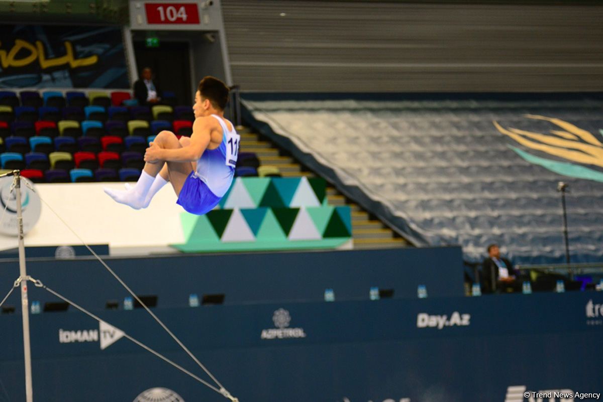 В Баку стартовал Международный турнир по мужской спортивной гимнастике AGF Junior Trophy (ФОТО)