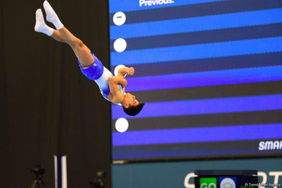 В Баку стартовал Международный турнир по мужской спортивной гимнастике AGF Junior Trophy (ФОТО)