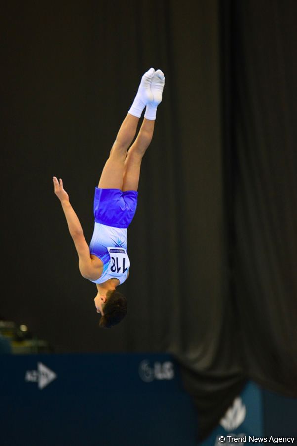 В Баку стартовал Международный турнир по мужской спортивной гимнастике AGF Junior Trophy (ФОТО)