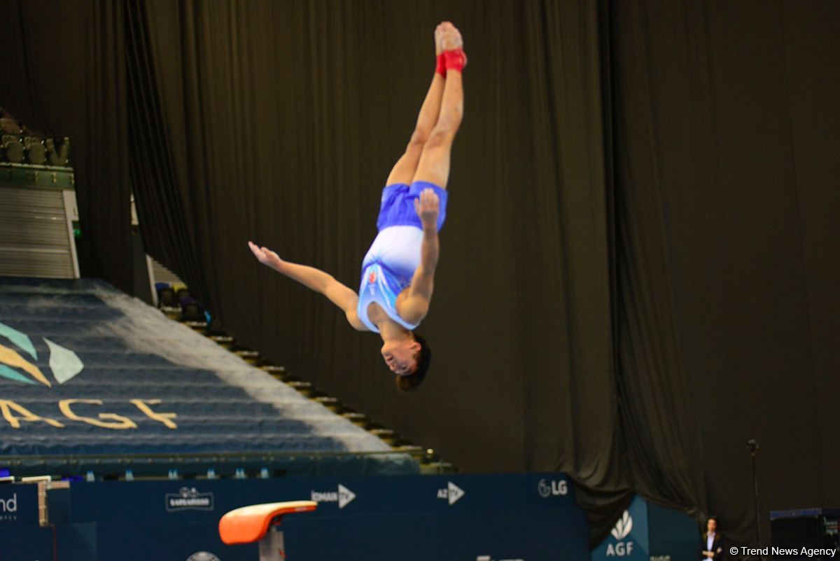 В Баку стартовал Международный турнир по мужской спортивной гимнастике AGF Junior Trophy (ФОТО)