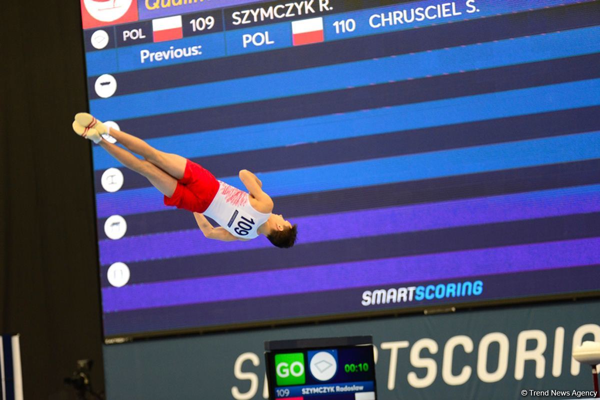 В Баку стартовал Международный турнир по мужской спортивной гимнастике AGF Junior Trophy (ФОТО)
