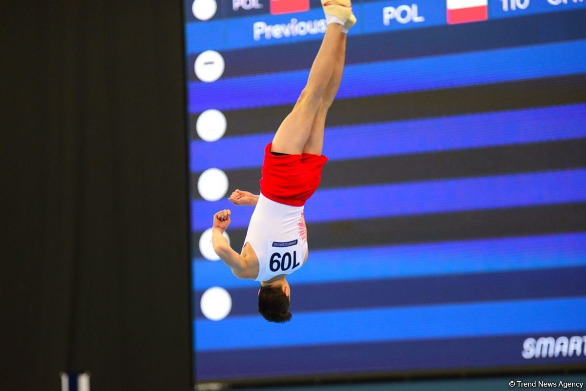 В Баку стартовал Международный турнир по мужской спортивной гимнастике AGF Junior Trophy (ФОТО)