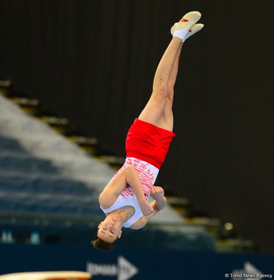 В Баку стартовал Международный турнир по мужской спортивной гимнастике AGF Junior Trophy (ФОТО)