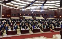 Президент Ильхам Алиев принял участие  в первом заседании парламента  VI созыва (ФОТО/ВИДЕО)