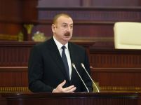 Президент Ильхам Алиев принял участие  в первом заседании парламента  VI созыва (ФОТО/ВИДЕО)