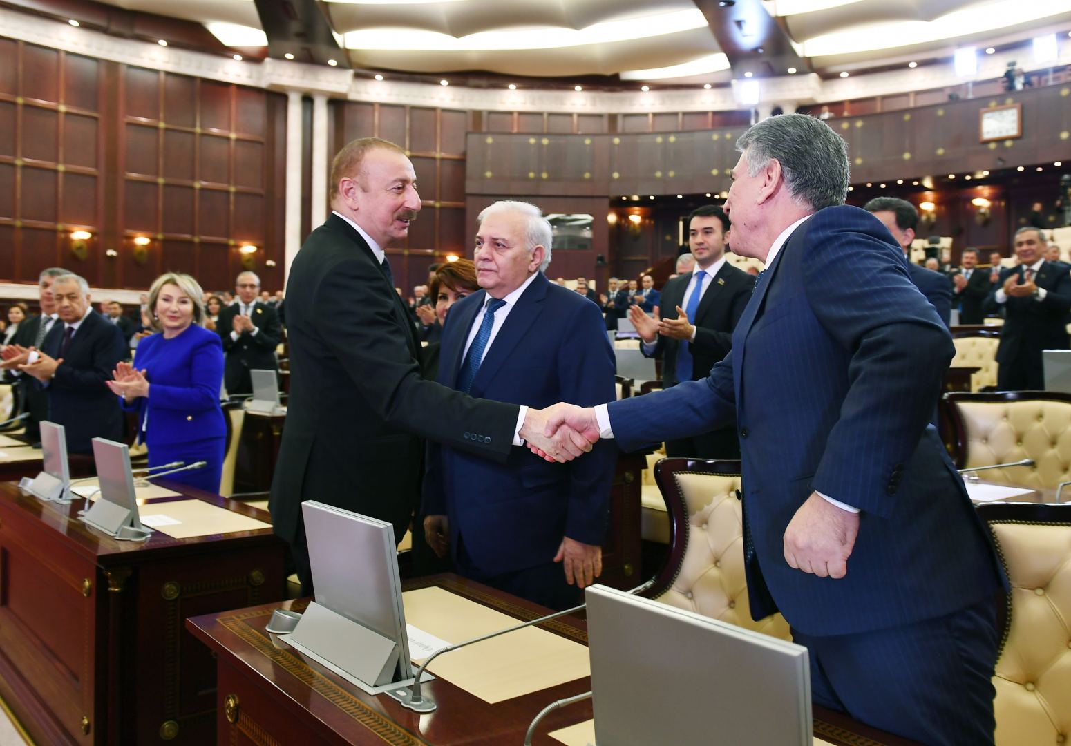 Президент Ильхам Алиев принял участие  в первом заседании парламента  VI созыва (ФОТО/ВИДЕО)