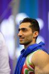Podium training of athletes involved in FIG Artistic Gymnastics Apparatus World Cup underway at National Gymnastics Arena in Baku (PHOTO)