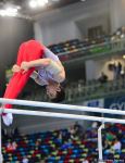 В Баку стартовал первый день соревнований Кубка мира FIG по спортивной гимнастике (ФОТО)
