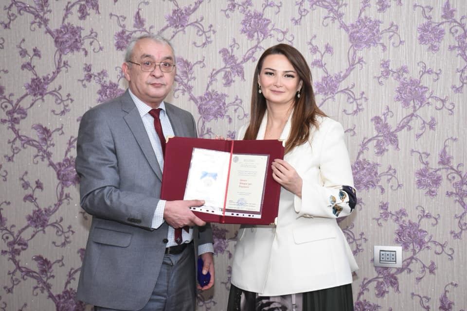Ганира Пашаева отмечена премией Mahmud Kaşqari за развитие тюркской и исламской культуры (ФОТО)