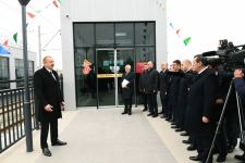Президент Ильхам Алиев принял участие в открытии после реконструкции участка Пиршаги-Горадил-Новханы-Сумгайыт Абшеронской кольцевой железной дороги (ФОТО/ВИДЕО) (версия 2)
