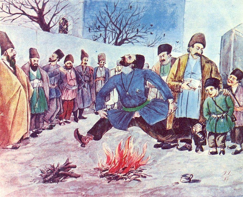 Праздник Новруз в произведениях азербайджанских художников (ФОТО)