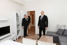 Президент Ильхам Алиев и Первая леди Мехрибан Алиева приняли участие в открытии жилого комплекса в Говсане (ФОТО/ВИДЕО)