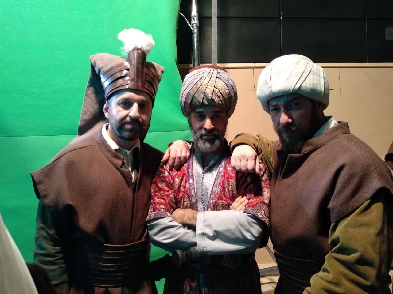 За кулисами сериала "Русский пленник" с участием азербайджанских актеров и каскадеров (ВИДЕО, ФОТО)