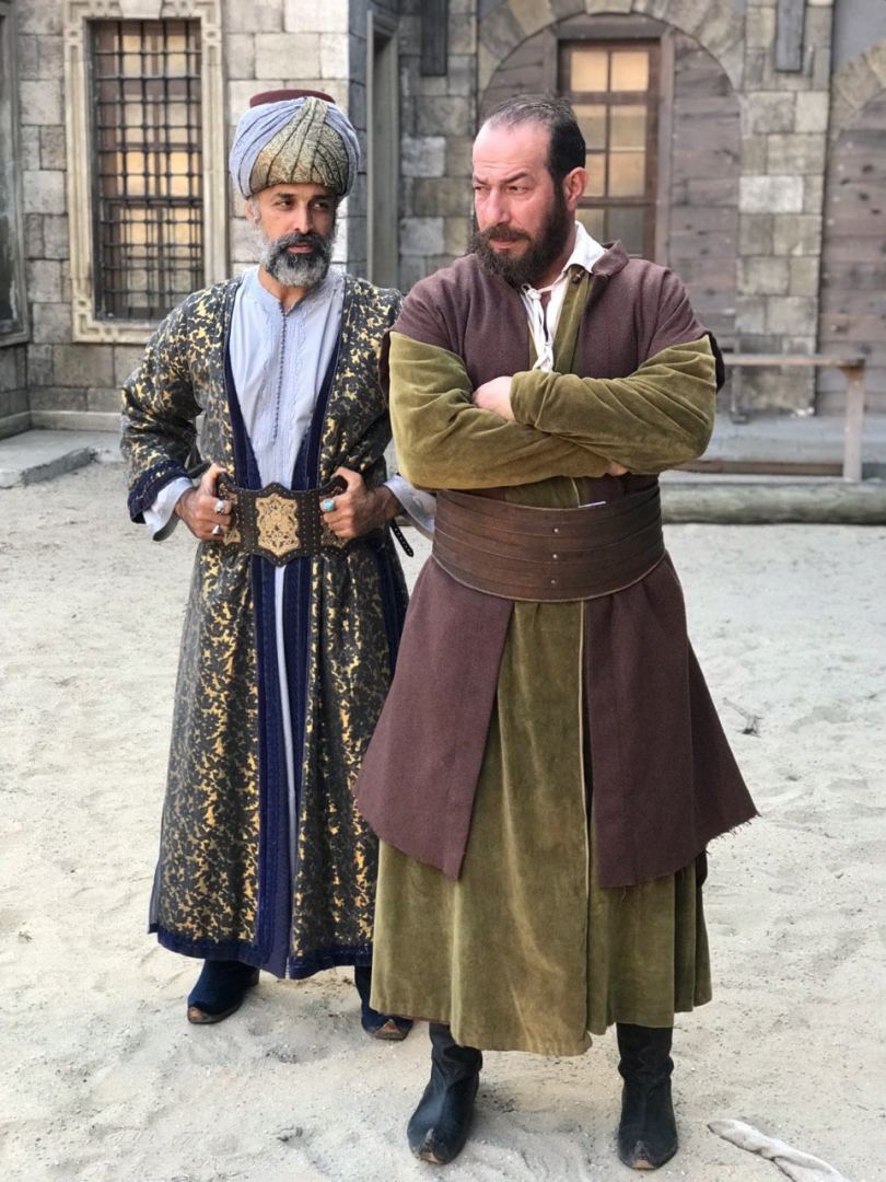 За кулисами сериала "Русский пленник" с участием азербайджанских актеров и каскадеров (ВИДЕО, ФОТО)