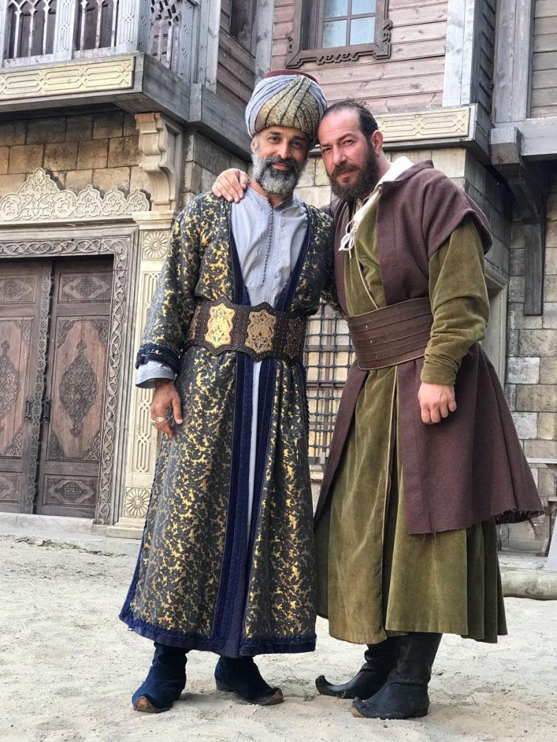 За кулисами сериала "Русский пленник" с участием азербайджанских актеров и каскадеров (ВИДЕО, ФОТО)