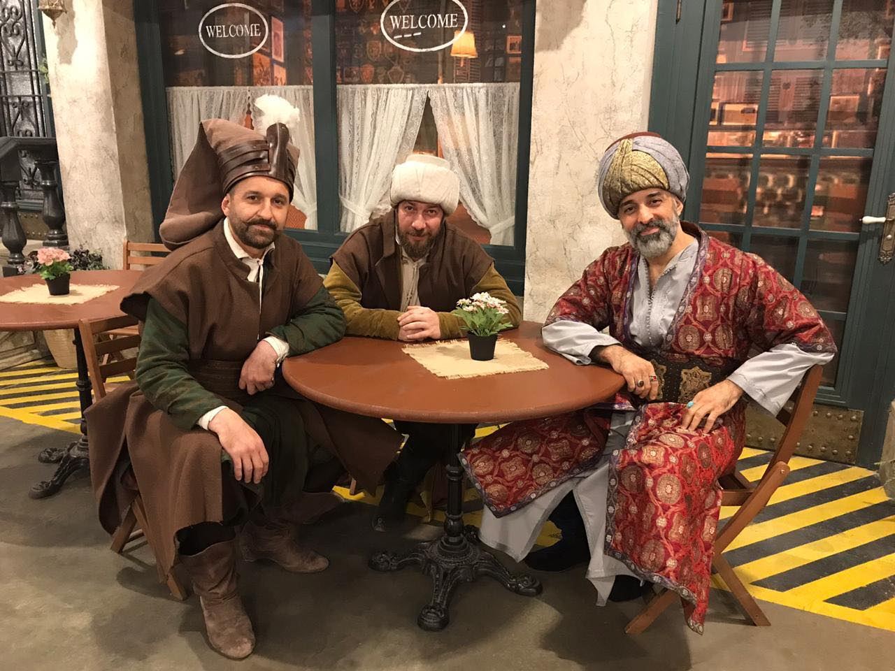 За кулисами сериала "Русский пленник" с участием азербайджанских актеров и каскадеров (ВИДЕО, ФОТО)