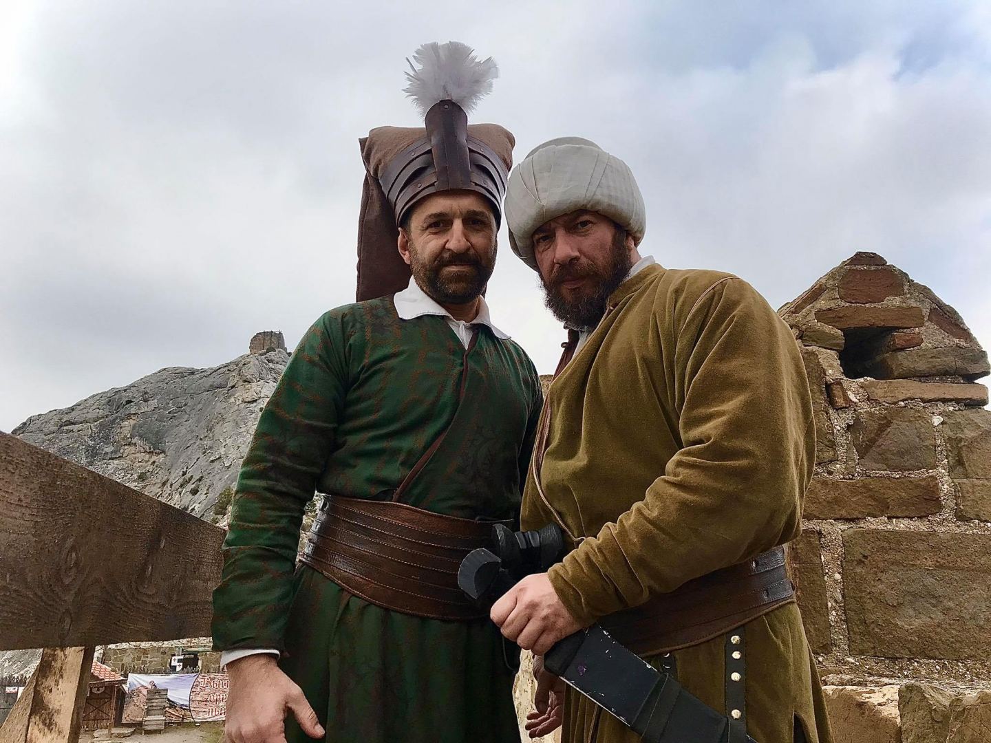 За кулисами сериала "Русский пленник" с участием азербайджанских актеров и каскадеров (ВИДЕО, ФОТО)