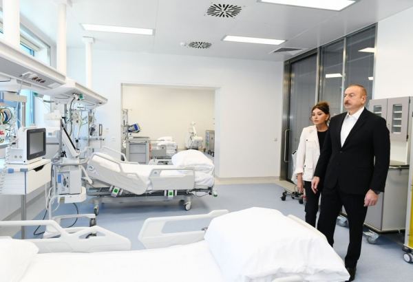 President Ilham Aliyev, First Lady Mehriban Aliyeva attended opening of “Yeni klinika” medical institution in Baku (PHOTO/VIDEO)