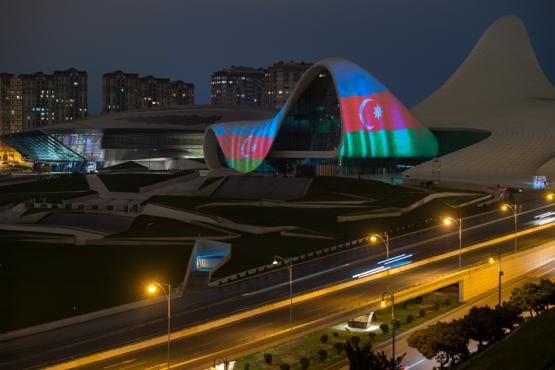 Azerbaijan's Heydar Aliyev Center supports countries where COVID-19 widespread (PHOTO/VIDEO)