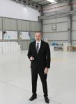 Президент Ильхам Алиев принял участие в открытии предприятия по производству медицинских масок в Сумгайытском химическом промышленном парке (ФОТО/ВИДЕО)