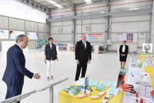 Президент Ильхам Алиев принял участие в открытии предприятия по производству медицинских масок в Сумгайытском химическом промышленном парке (ФОТО/ВИДЕО)