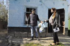 Депутат Севиль Микаилова оказала продовольственную помощь малообеспеченным семьям и одиноким лицам (ФOTO)