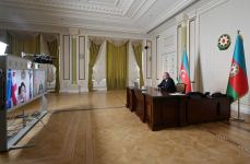 Состоялся разговор Президента Ильхама Алиева с Президентом Грузии Саломе Зурабишвили в формате видеосвязи (ФОТО)