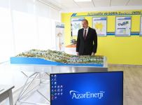 Президент Ильхам Алиев принял участие в открытии после реконструкции Главного управленческого, научно-образовательного и лабораторного комплекса ОАО «Азерэнержи» (ФОТО/ВИДЕО)