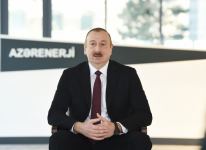 Президент Ильхам Алиев принял участие в открытии после реконструкции Главного управленческого, научно-образовательного и лабораторного комплекса ОАО «Азерэнержи» (ФОТО/ВИДЕО)