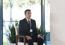 Президент Ильхам Алиев принял участие в открытии после реконструкции Главного управленческого, научно-образовательного и лабораторного комплекса ОАО «Азерэнержи» (ФОТО/ВИДЕО)
