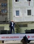 Вместо сцены кузов эвакуатора – азербайджанские звезды среди народа (ФОТО/ВИДЕО)