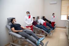 Азербайджанские мастера единоборств провели акцию в поддержку больных талассемией (ФОТО)