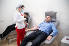 Азербайджанские мастера единоборств провели акцию в поддержку больных талассемией (ФОТО)