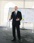 Президент Ильхам Алиев принял участие в открытии магистрального газопровода, проложенного в Сумгайыт (ФОТО/ВИДЕО)