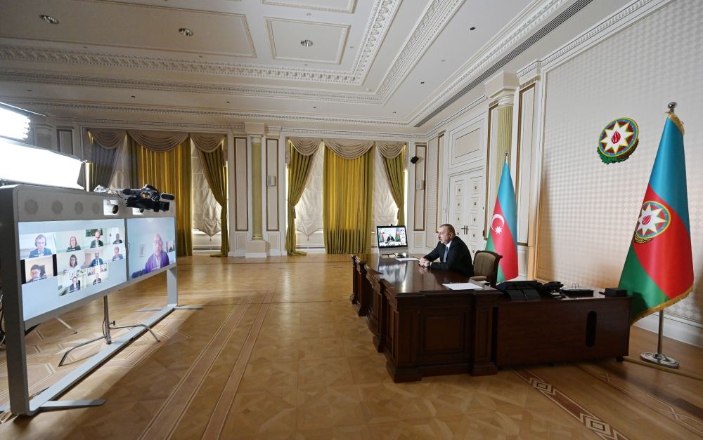 Состоялась видеоконференция между Президентом Ильхамом Алиевым и президентом Европейского банка реконструкции и развития (ФОТО/ВИДЕО)