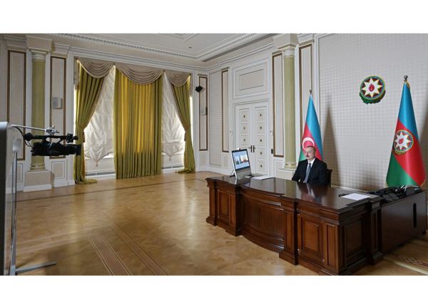 Azerbaijani, Moldovan presidents meet through videoconferencing (PHOTO/VIDEO)
