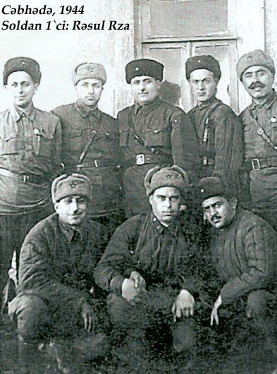 Расул Рза – жизнь в фотографиях и вечных строках (ФОТО)