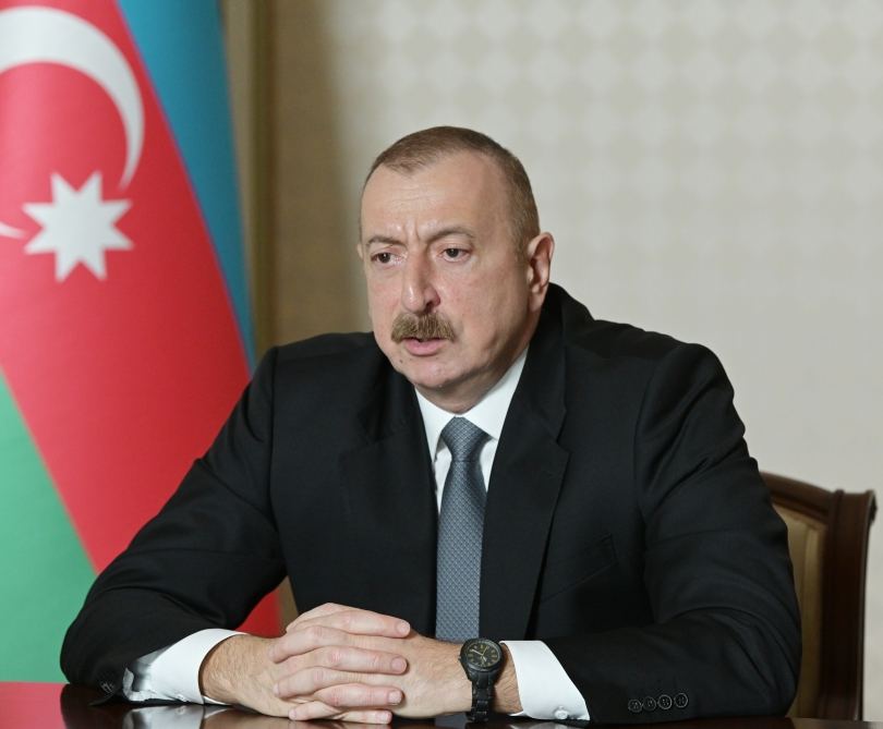Президент Ильхам Алиев принял в формате видеосвязи Сеймура Оруджева и Эльчина Рзаева в связи с их назначением на должности глав Исполнительной власти Агстафинского и Имишлинского районов (ФОТО/ВИДЕО)