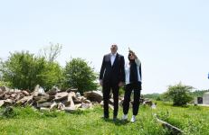 President Ilham Aliyev, First Lady Mehriban Aliyeva view restoration and conservation works at Pir Omar Sultan shrine in Shamakhi (PHOTO/VİDEO)