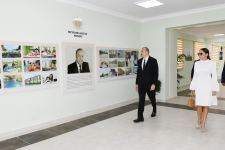Президент Ильхам Алиев и Первая леди Мехрибан Алиева приняли участие в открытии жилого комплекса «Гобу Парк-3», возведенного для вынужденных переселенцев (ФОТО) (Версия 2)
