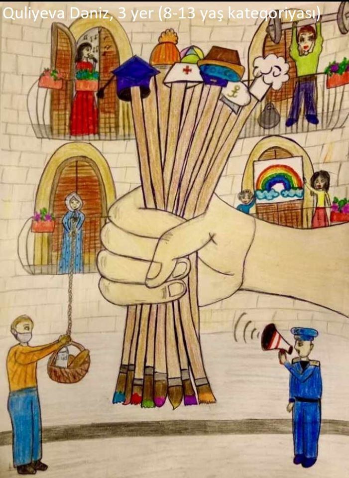 Объявлены имена победителей детского конкурса "Сидим дома с пользой" (ФОТО)