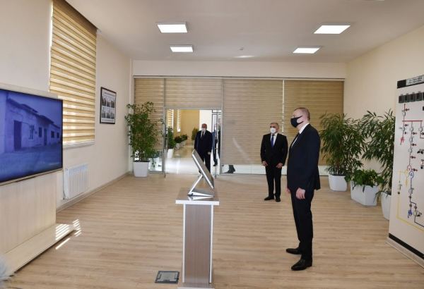 Azerbaijani president attends ceremony to launch newly renovated “Aghjabadi-2” power substation (PHOTO/VIDEO)