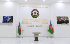 Президент Ильхам Алиев принял участие в открытии в Тертере Музея государственной символики  (ФОТО/ВИДЕО)