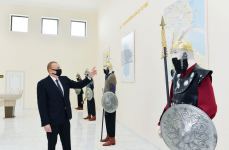 Президент Ильхам Алиев принял участие в открытии в Тертере Музея государственной символики  (ФОТО/ВИДЕО)